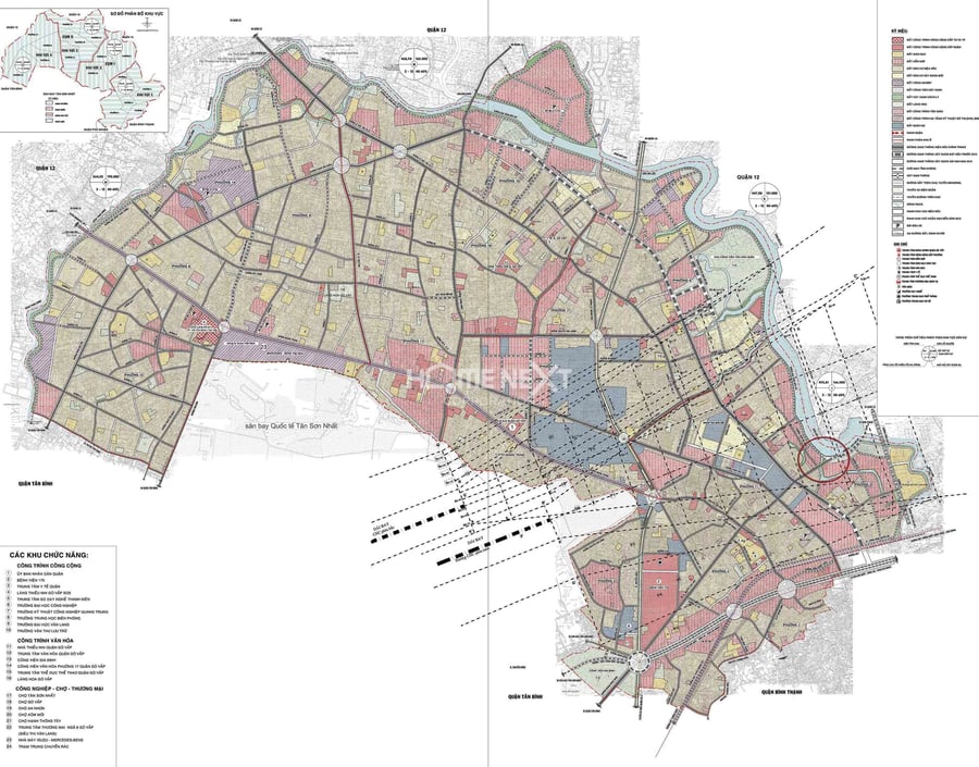 Bản đồ quy hoạch Quận Gò Vấp TP.HCM
