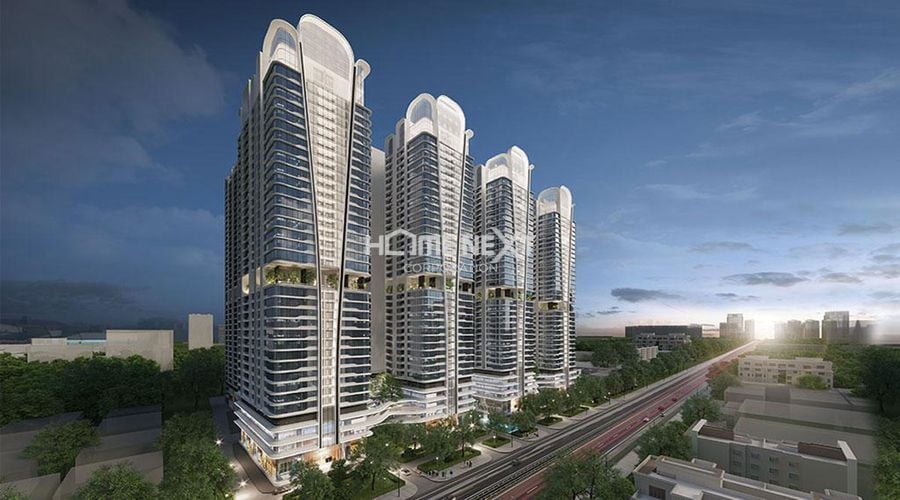 Phối cảnh dự án căn hộ cao cấp Astral City Bình Dương