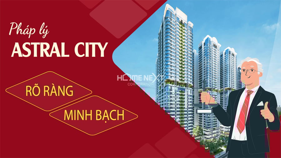 Pháp lý dự án minh bạch, rõ ràng của dự án chung cư cao cấp Astral City