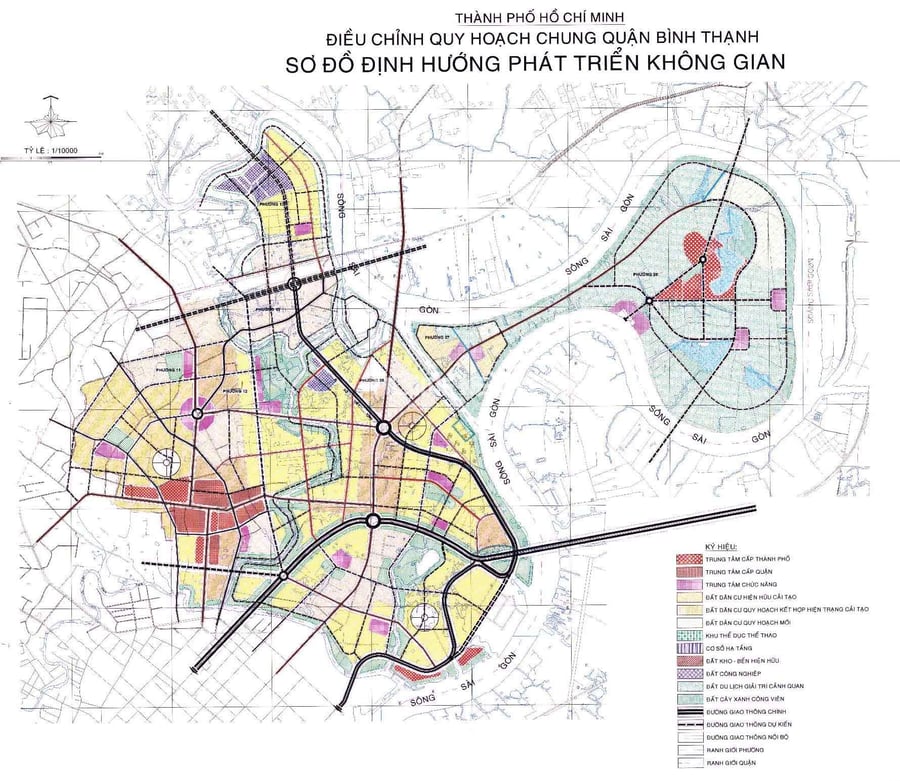 Bản đồ quy hoạch Quận Bình Thạnh TP HCM