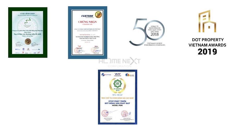 Một số chứng nhận mà chủ đầu tư Phát Đạt Group nhận được Một số chứng nhận mà chủ đầu tư Phát Đạt Group nhận được