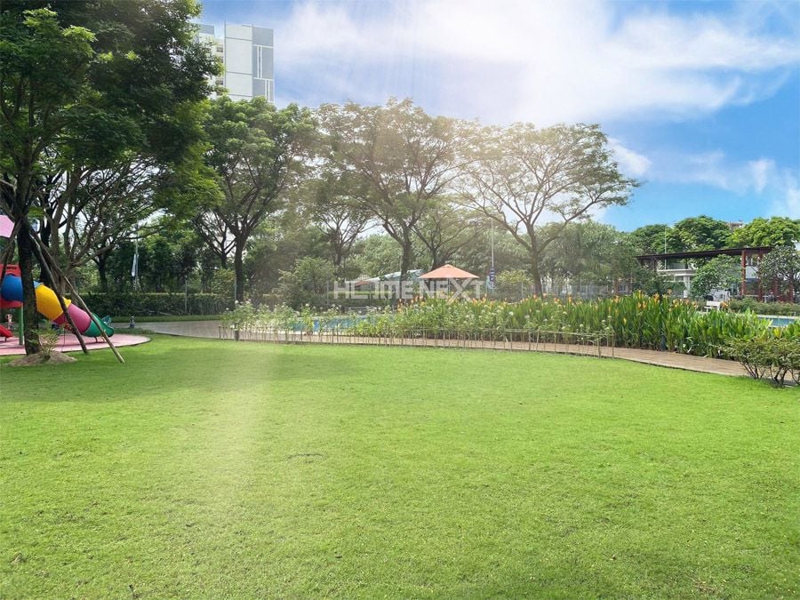 Khung cảnh tuyệt đẹp, không gian xanh mát tại căn hộ Eco Xuân Bình Dương