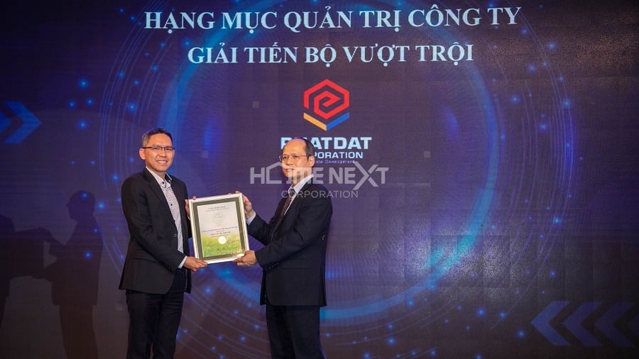 Phát Đạt nhận được Giải Tiến bộ vượt trội ở Hạng mục Quản trị công ty của Vietnam Listed Company Awards 2020