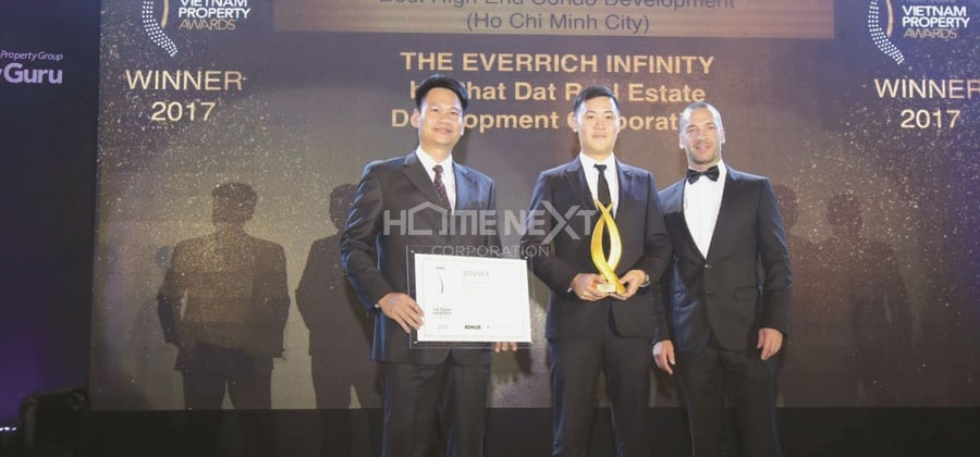 The EverRich Infinity thẳng giải Dự án Căn hộ cao cấp tốt nhất của Vietnam Property Awards 2017