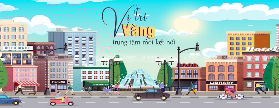 Happy One Central sở hữu vị trí “Vàng” trung tâm của mọi kết nối Happy One Central sở hữu vị trí “Vàng” trung tâm của mọi kết nối