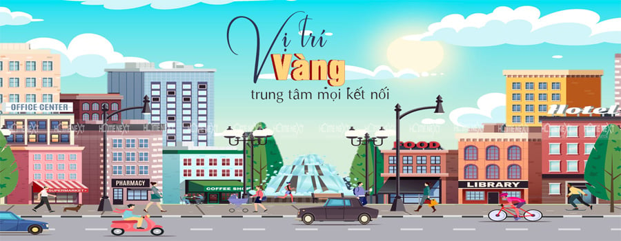 Happy One Central sở hữu vị trí “Vàng” trung tâm của mọi kết nối