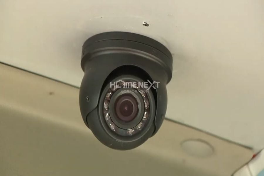 Hệ thống camera giám sát đảm bảo an toàn cho khách đi xe buýt