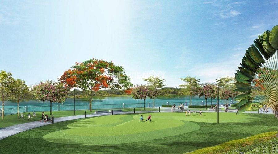 Hệ thống tiện ích xanh đem lại bầu không khí thoát đãng cho dự án Hệ thống tiện ích xanh đem lại bầu không khí thoát đãng cho dự án