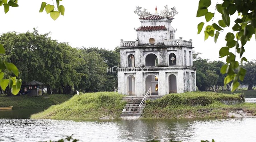 Khung cảnh Hồ Gươm Xanh tại Thuận An Bình Dương