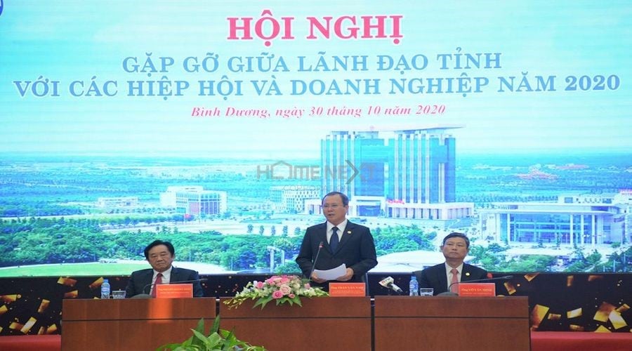 Lãnh đạo tỉnh Bình Dương gặp gỡ, tiếp xúc với các hiệp hội và doanh nghiệp đang hoạt động trên địa bàn tỉnh