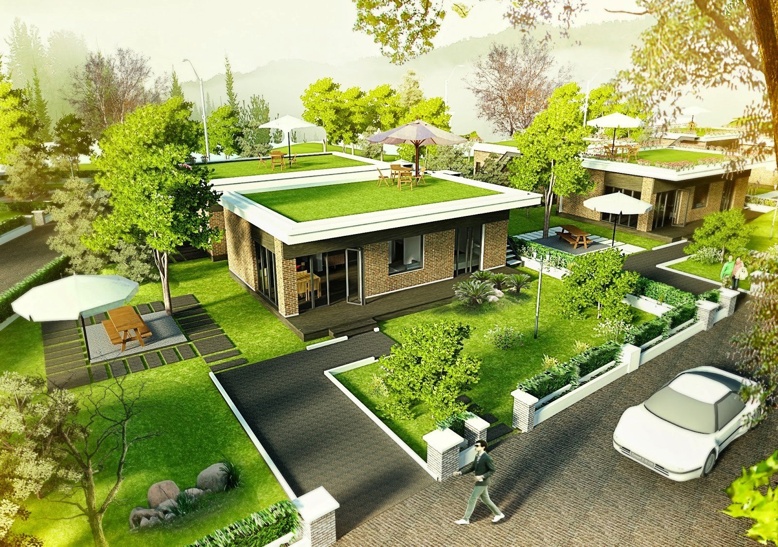 Thiết kế nhà với không gian xanh đang là xu hướng hiện nay