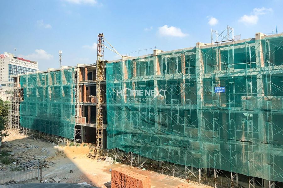 Tiến độ xây dựng khu nhà ở Phú Lợi