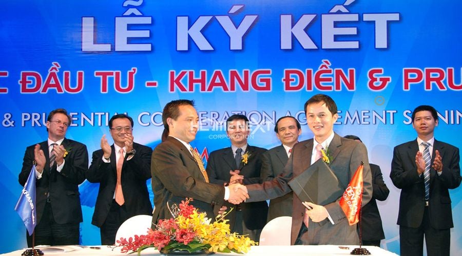Lễ ký kết hợp tác đầu tư giữa Khang Điền và VPF 3 Limited
