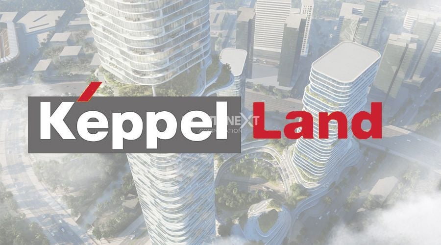 Logo thương hiệu của công ty bất động sản Keppel Land
