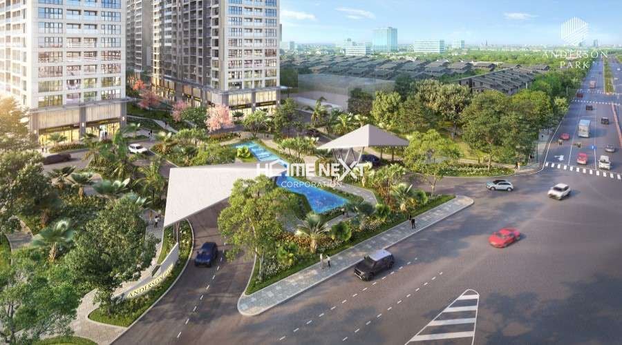 Cảnh quan nội khu Cảnh quan nội khu