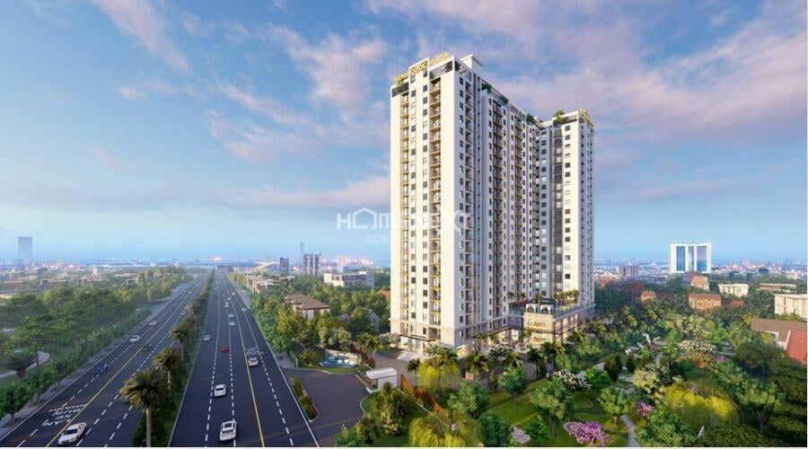 cảnh dự án căn hộ Minh Quốc Plaza