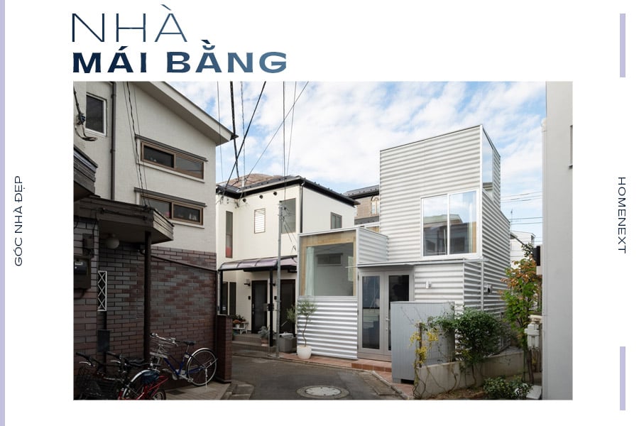 Những ngôi nhà phố tại Nhật Bản thường có diện tích nhỏ nhưng đầy đủ công năng (Nguồn: Sưu Tầm)