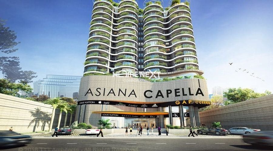 Cận cảnh dự án căn hộ Asiana Capella