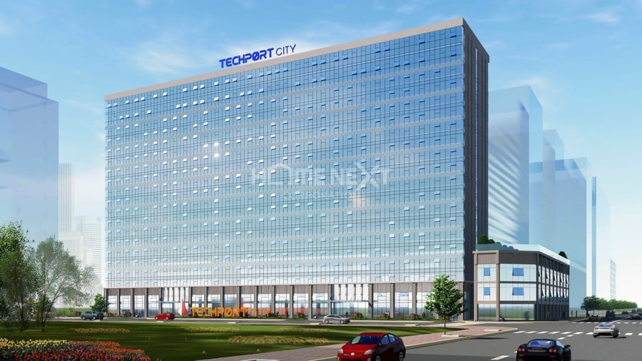 Phối cảnh dự án căn hộ văn phòng TechPort City tại Tân Uyên