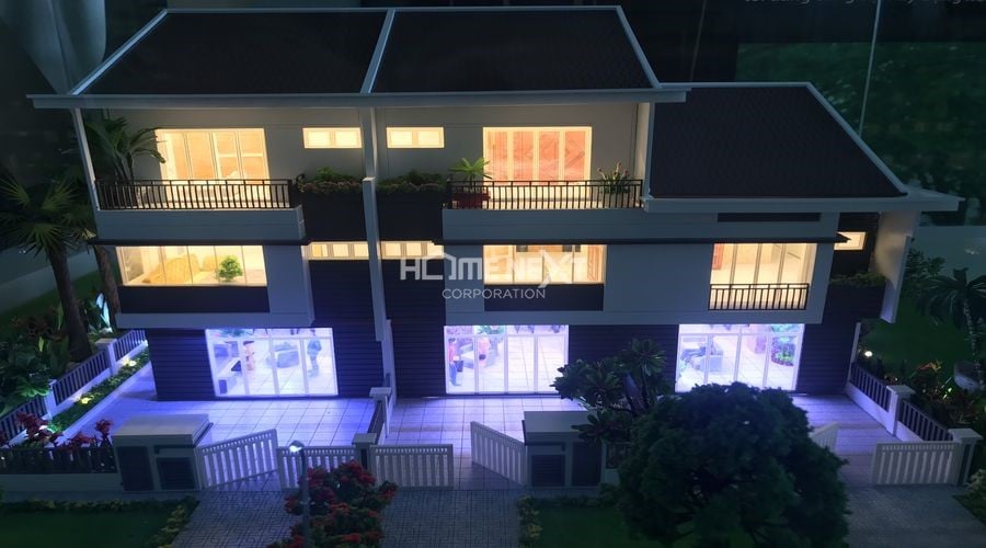 Sa bàn mẫu biệt thự SV14-3A Sa bàn mẫu biệt thự SV14-3A