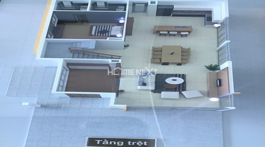 Sa bàn bố trí tầng trệt dự án Sa bàn bố trí tầng trệt dự án