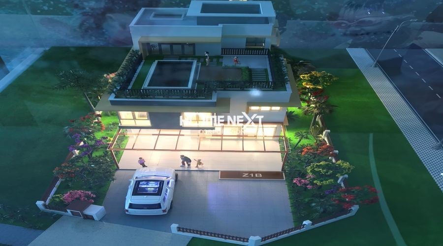 Sa bàn mẫu biệt thự Z1B Sa bàn mẫu biệt thự Z1B