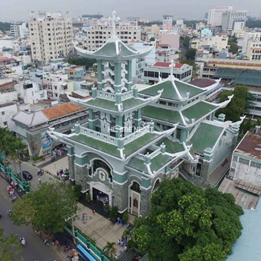 Thánh Đường Đa Minh - Ba Chuông tọa lạc tại Phường 10, Q. Phú Nhuận