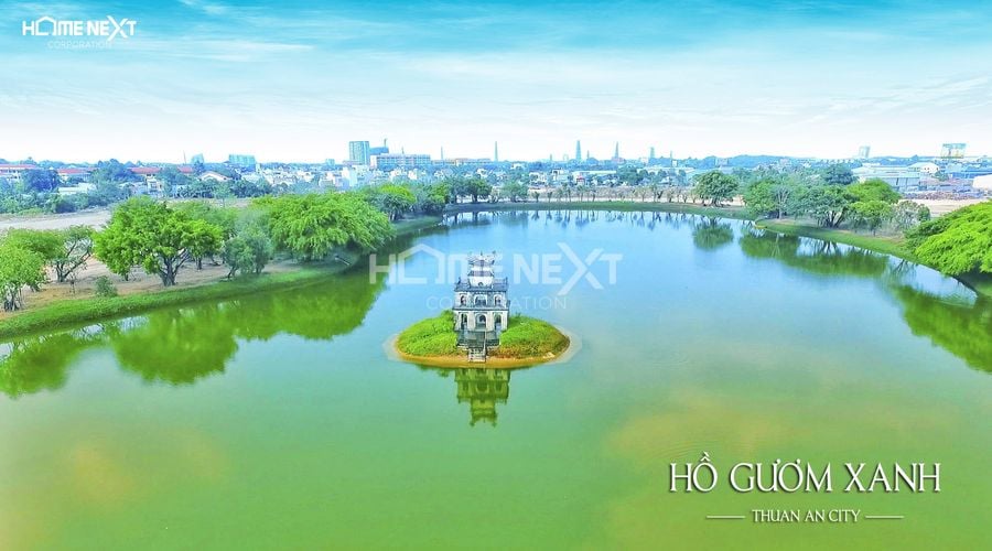 Hồ Gươm nằm trong quỹ đất dự án Hồ Gươm Xanh Thuận An City
