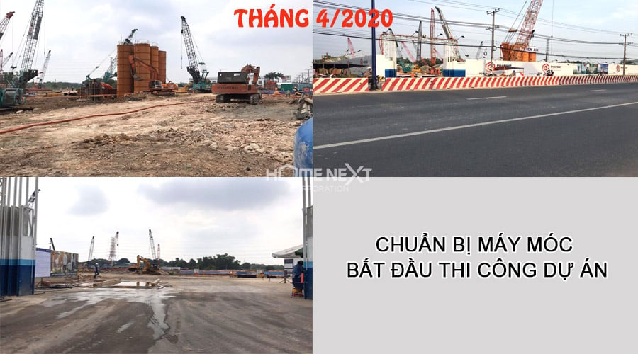 tiến độ Astral City tháng 4/2020