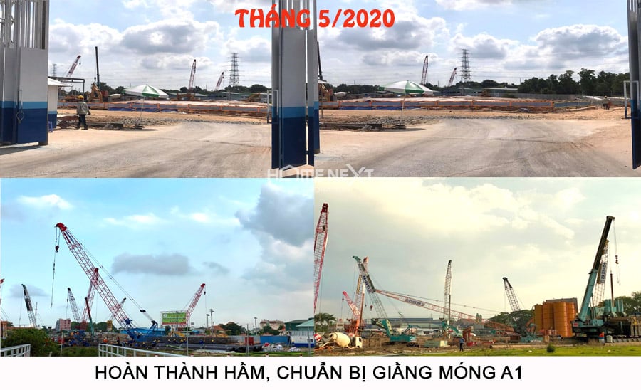 tiến độ Astral City tháng 5/2020