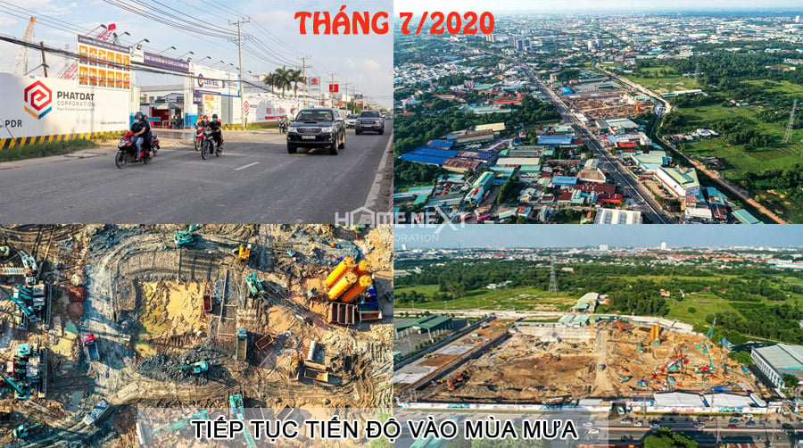 Tiến độ xây dựng Astral City tháng 7/2020