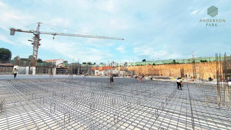 Tiến độ thi công mới nhất dự án Anderson Park