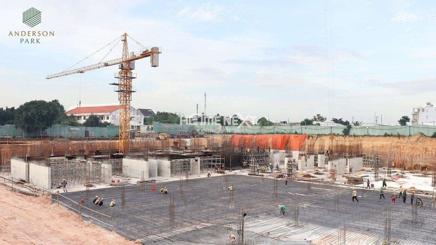 Tiến độ thi công mới nhất dự án Anderson Park
