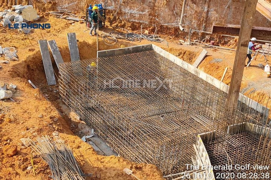 Tiến độ dự án Emerald Bình Dương tháng 10/2020