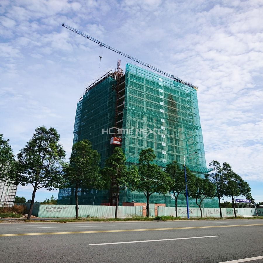 Tiến độ xây dựng tòa cao ốc phức hợp Việt Hoa