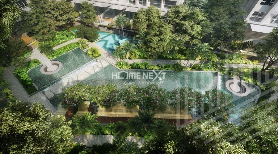 Một góc vườn xanh củadự án Anderson Park Một góc vườn xanh củadự án Anderson Park
