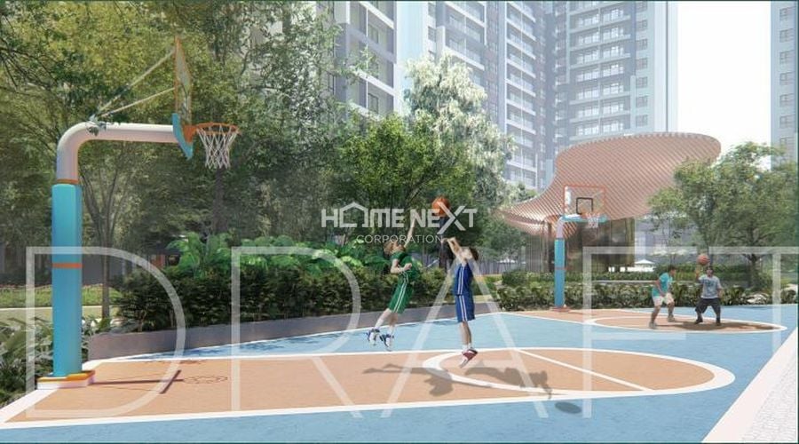 Sân bóng rổ luyện tập thể dục thể thao ngay tại Anderson Park Sân bóng rổ luyện tập thể dục thể thao ngay tại Anderson Park