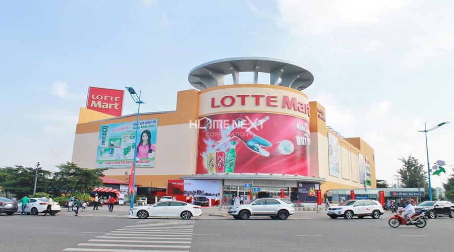 Siêu thị Lotte Mart Bình Dương gần dự án chung cư Thuận Giao Phát Bình Dương