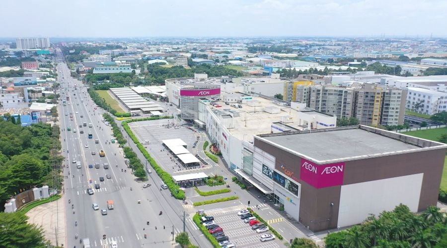 Trung tâm mua sắm Aeon Mall Bình Dương