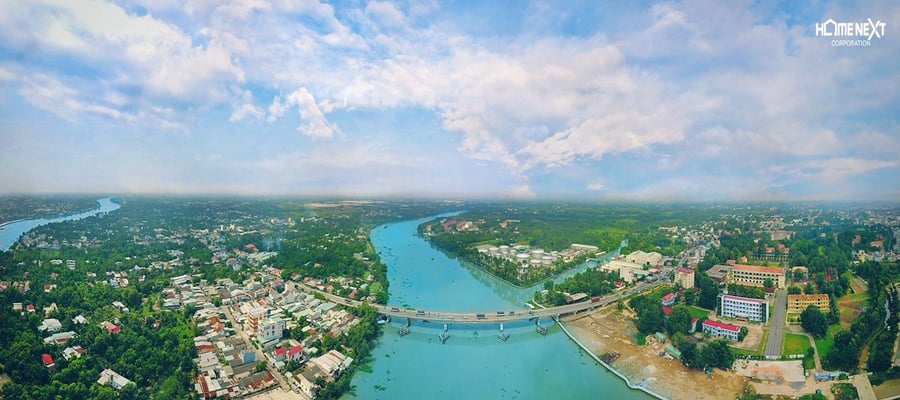 sông Sài Gòn chảy qua Bình Dương