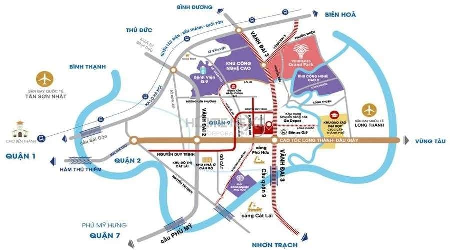 lazy-75 Toàn cảnh khu công nghệ cao Quận 9 hiện nay