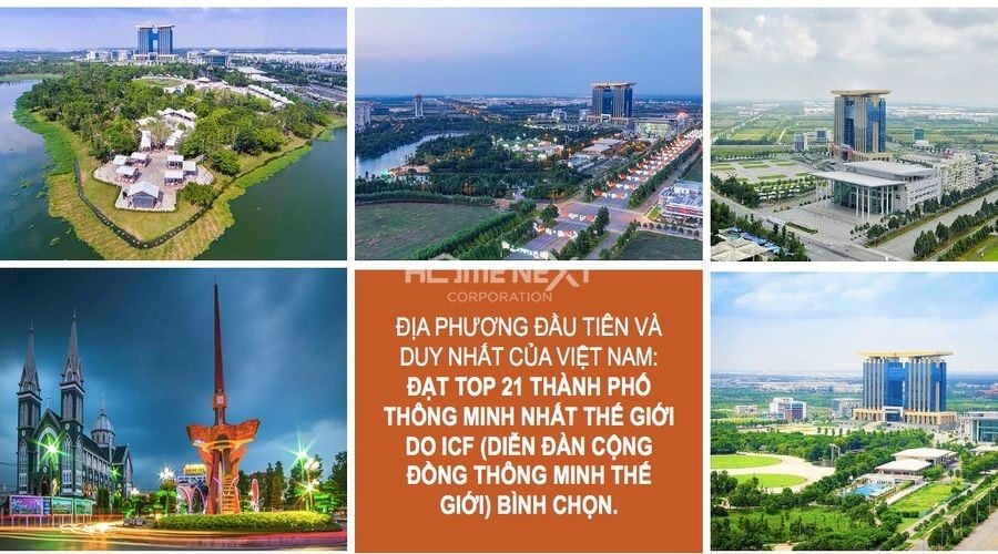 Bình Dương lọt top 21 thành phố thông minh thế giới