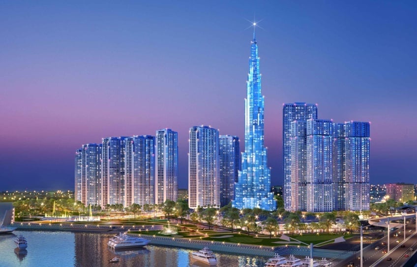 Tòa nhà cao nhất Việt Nam The Landmark 81 tầng